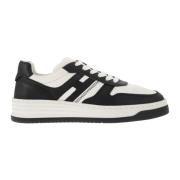 Retro-geïnspireerde Hogan H630 Sneakers Hogan , Black , Heren