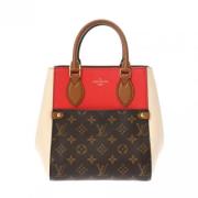 Pre-owned Canvas totes Louis Vuitton Vintage , Brown , Dames