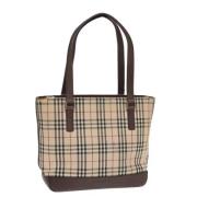 Pre-owned Canvas shoulder-bags Burberry Vintage , Brown , Dames