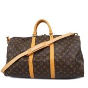 Pre-owned Fabric louis-vuitton-bags Louis Vuitton Vintage , Brown , Da...