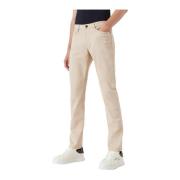 Beige Broek Heren Emporio Armani , Beige , Heren