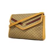 Pre-owned Plastic gucci-bags Gucci Vintage , Brown , Dames