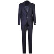 Blauwe Jurk voor Mannen Aw24 Corneliani , Blue , Heren