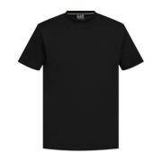 Katoenen T-shirt Emporio Armani EA7 , Black , Heren