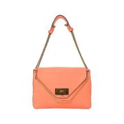 Pre-owned Leather shoulder-bags Chloé Pre-owned , Orange , Dames