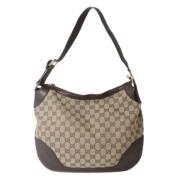 Pre-owned Leather gucci-bags Gucci Vintage , Brown , Dames