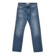 Regular Fit Denim Jeans Valentino Garavani , Blue , Heren