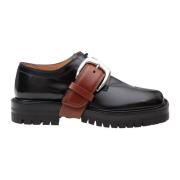 Zwarte Loafer Schoenen met Afneembare Band Maison Margiela , Black , D...