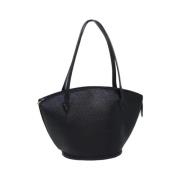 Pre-owned Leather louis-vuitton-bags Louis Vuitton Vintage , Black , D...