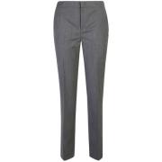 Grijze Stijlvolle Broek Twinset , Gray , Dames