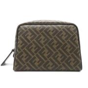 Pre-owned Canvas fendi-bags Fendi Vintage , Brown , Dames