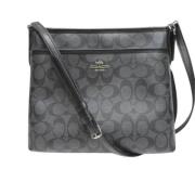 Pre-owned Canvas shoulder-bags Coach Pre-owned , Black , Dames