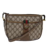 Pre-owned Leather gucci-bags Gucci Vintage , Beige , Dames