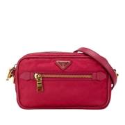 Pre-owned Nylon prada-bags Prada Vintage , Pink , Dames