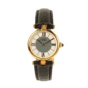 Pre-owned Metal watches Cartier Vintage , Yellow , Dames