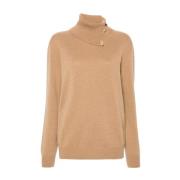 Stijlvolle damesbreisels Aw24 Fabiana Filippi , Beige , Dames