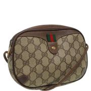 Pre-owned Leather gucci-bags Gucci Vintage , Beige , Dames