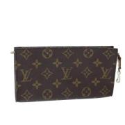 Pre-owned Canvas pouches Louis Vuitton Vintage , Brown , Dames