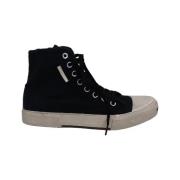 Pre-owned Canvas sneakers Balenciaga Vintage , Black , Dames