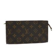 Pre-owned Canvas pouches Louis Vuitton Vintage , Brown , Dames