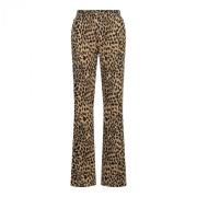 Dieren Jacquard Tiana Broek &Co Woman , Brown , Dames