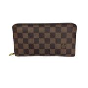 Pre-owned Canvas wallets Louis Vuitton Vintage , Brown , Dames