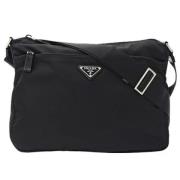 Pre-owned Nylon prada-bags Prada Vintage , Black , Dames