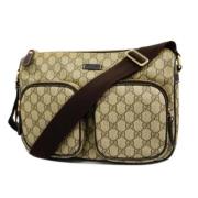 Pre-owned Plastic gucci-bags Gucci Vintage , Beige , Dames