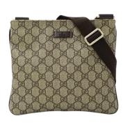 Pre-owned Fabric gucci-bags Gucci Vintage , Beige , Dames