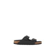 Zwarte Sandalen Birkenstock , Black , Heren