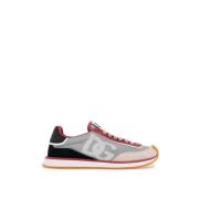 Mesh & Leren DG Cushion Sneakers Dolce & Gabbana , Multicolor , Dames