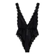 Stijlvolle Top Body voor jou Dolce & Gabbana , Black , Dames