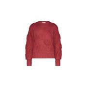 Bibian Heart Pullover Fabienne Chapot , Red , Dames