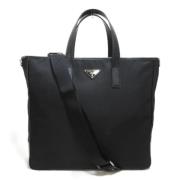 Pre-owned Nylon prada-bags Prada Vintage , Black , Dames