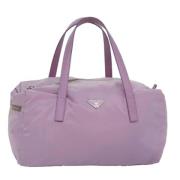 Pre-owned Nylon handbags Prada Vintage , Pink , Dames