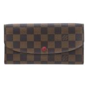 Pre-owned Fabric wallets Louis Vuitton Vintage , Brown , Dames