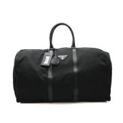 Pre-owned Leather prada-bags Prada Vintage , Black , Dames