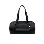 Pre-owned Leather louis-vuitton-bags Louis Vuitton Vintage , Black , D...