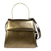 Pre-owned Leather handbags Salvatore Ferragamo Pre-owned , Yellow , Da...