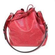 Pre-owned Leather louis-vuitton-bags Louis Vuitton Vintage , Red , Dam...