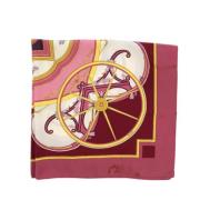 Pre-owned Silk scarves Hermès Vintage , Multicolor , Dames