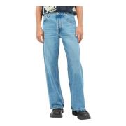 Wijde Denim Jeans Jacquemus , Blue , Heren