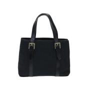 Pre-owned Canvas handbags Fendi Vintage , Black , Dames