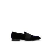 Thame velours loafers Jimmy Choo , Blue , Heren