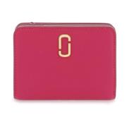 J Marc Mini Compact Portemonnee Marc Jacobs , Pink , Dames