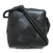 Pre-owned Leather crossbody-bags Bottega Veneta Vintage , Black , Dame...