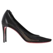 Pre-owned Polyester heels Christian Louboutin Pre-owned , Black , Dame...