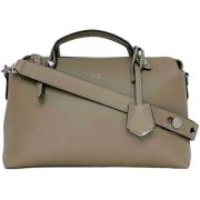 Pre-owned Leather fendi-bags Fendi Vintage , Beige , Dames