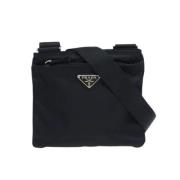 Pre-owned Nylon prada-bags Prada Vintage , Black , Dames