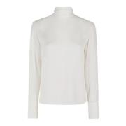 Blauwe stropdas met schakelpatroon Theory , White , Dames